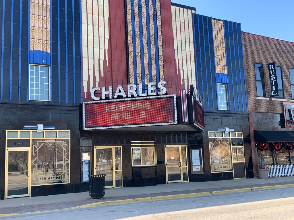 Charles City movie theater to reopen April 2